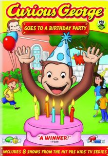 Curious George Birthday Party Supplies on Curious George Goes To A Movie By H A  Rey  H  A  Rey And Margret Rey
