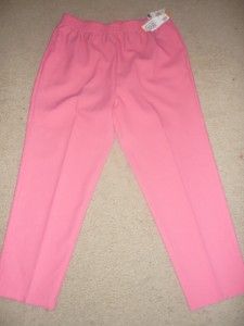 Cricket Lane Petite Pink Elastic Pants Plus 38 24W