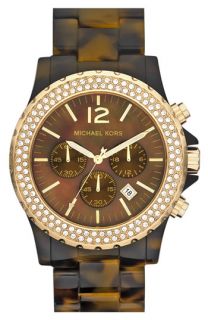 Michael Kors Madison Crystal Bezel Watch