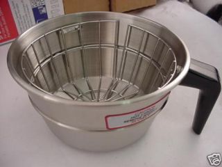 Curtis Coffee Maker Funnel Filter Stainless Steel