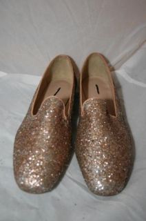 NEW J Crew Darby Glitter Loafers . Lady like slip ons. Glitter coated