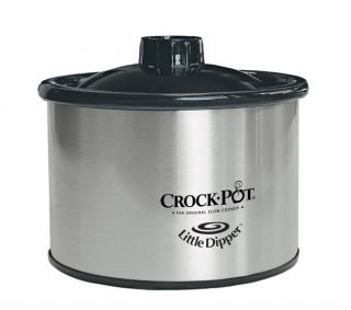 Crock Pot Little Dipper 16 Ounce Slow Cooker Chrome