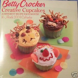 Betty Crocker Cupcake 2009 Calendar Yummy Monthly Ideas