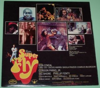 Curtis Mayfield Superfly Canadian Vinyl LP Die Cut Sleeve