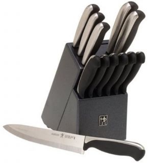   International Kitchen Knives Knife 13 Piece Cutlery Set w Block