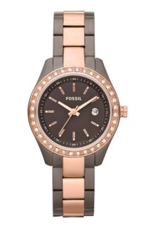 Fossil Mini Stella Crystal Two Tone Bracelet Watch