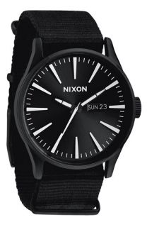 Nixon The Sentry Nylon Strap Watch
