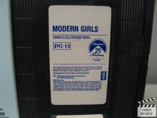 Modern Girls VHS Cynthia Gibb, Virginia Madsen, Clayton Rohner, Daphne