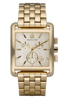 Michael Kors Rectangle Case Chronograph Watch