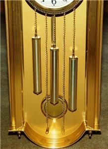 Vintage Crown Royal Liquor Battery Operated Pendulum Style Gold Color
