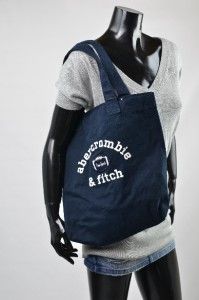 ABERCROMBIE & FITCH A & F Vintage Womens Tote Bags NEW Canvas Bag