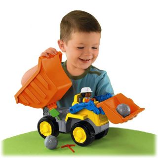 Fisher Price Little People Dig n Load Dump Truck Special Edition Gift