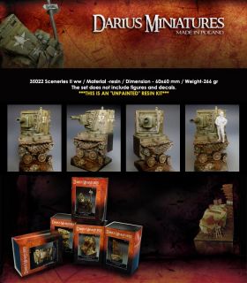Darius Miniatures 1 35 Vignette Base 35022