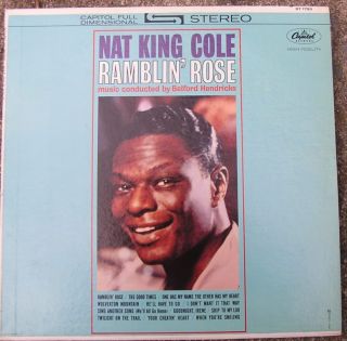Nat King Cole 6 Piece Collection 3 LPs 45s Ramblin Rose Hits