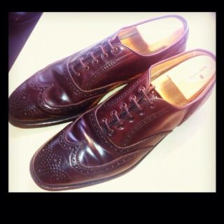 Alden 10 D x Brooks Brothers Shell Cordovan Wing Tip