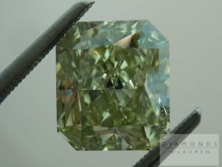 This is a really unusual diamond it certainly has a hint of green. But