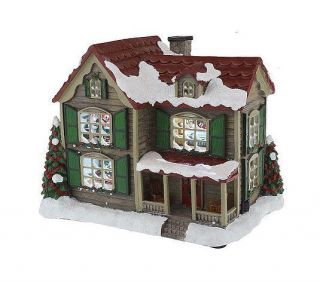  Before Christmas Lit House with Recorded Story by David Venable