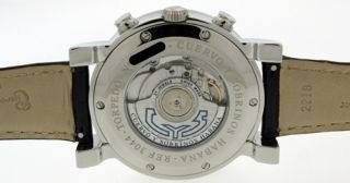 Cuervo Y Sobrinos Torpedo Pulsometro Chronograph Watch w Humidor MSRP