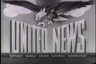 United News 1945 Newsreels Volume 4 Vintage RARE DVD
