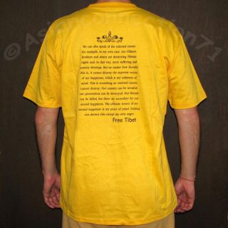 Dalai Lama Kindness Is My Religion T Shirt s M L XL XXL