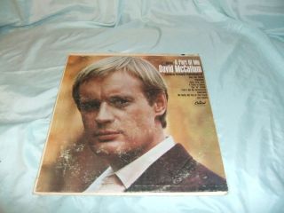 1966 A Part of Me David McCallum Vinyl Record T 2432