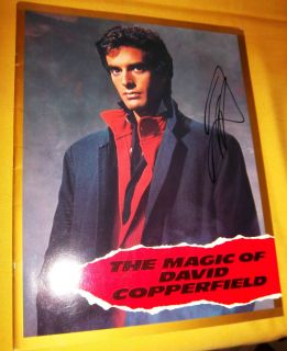 THE MAGIC OF DAVID COPPERFIELD (SIGNED?) BOOK, NANCY & RONALD REAGAN