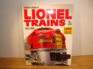   CATALOG OF LIONEL TRAINS 1945 1969 SECOND EDITION BY DAVID DOYLE