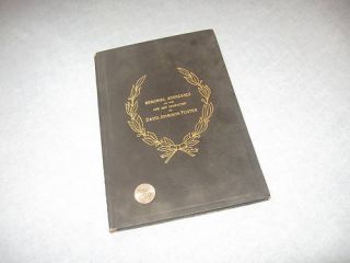 1913 Vermont David Johnson Foster Memorial Book History