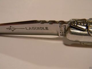 VINTAGE G DAVID FRENCH LAQUIOLE KNIFE*EXCELLENT CONDITION* FOLDING