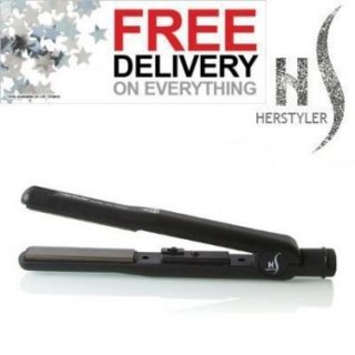  Plates Black Professional Straightening and Curling Iron