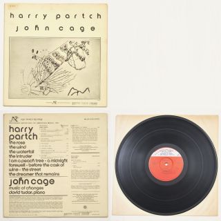Harry Partch & John Cage LP (david tudor, music of changes, new world