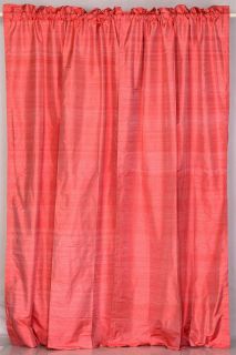  Pure Dupioni Silk Handmade Curtains Drapes Panels Rod Pocket