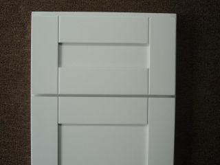White Cabinets Shaker Door Style Discounted Kitchen Cabinets DIY