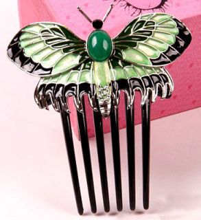 Vintage TITANIC Rose Beautiful Butterfly Comb Replica Hairpin hair