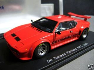 De Tomaso Pantera GTS Rot Red 1981 Spark 1 43