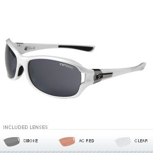 Tifosi Dea Interchangeable Lens Sunglasses Pearl White 0090101101
