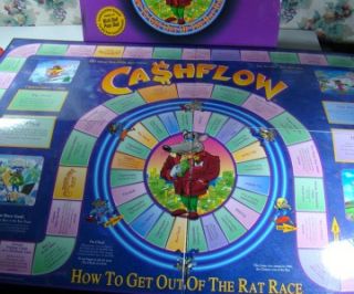 Rich Dad Poor Dad Cashflow 101 Board Game Kiyosaki RARE EXC Condition