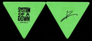  OF A DOWN 2011 Tour Guitar Pick DARON MALAKIAN custom concert stage