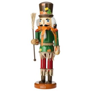  Large Limited Edition 2012 Thanksgiving Scarecrow Nutcracker