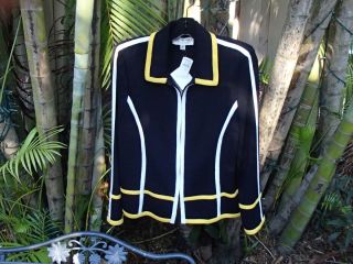 NWT St.John Knit Jacket Orig. Price $990 size 14
