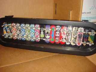 RARE 18 TECH DECK BOARDS AND DISPLAY
