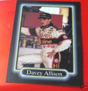 Maxx Race Card Davey Allison 1990 28 Card