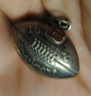 1950 Cleveland Browns World Champions Pendant Sterling
