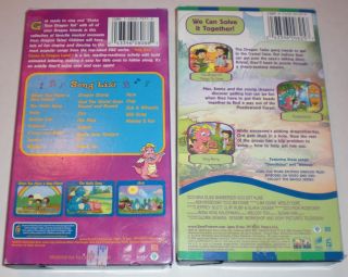 Dragon Tales VHS Sing Dance in Dragon Land We Can Solve It Together