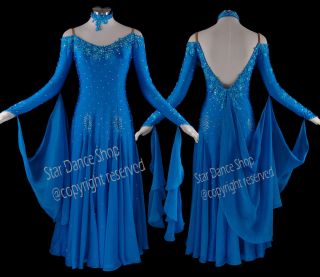 8317 Brand New Ballroom Smooth Waltz Tango Foxtrot Dance Dress Costume