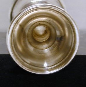  Sterling Silver Kiddush Cup Goblet Chase Engraving Star of David FAB