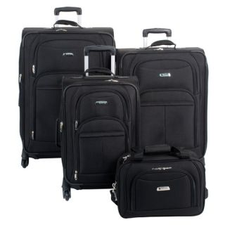 Delsey Illusion Spinner 4 Piece Luggage Set Sage Green 64404GS