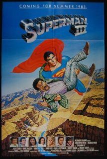  82 Christopher Reeves Richard Pryor 1SHT Original Movie Poster