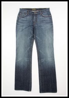 David Kahn Jeanswear Size 8 Lauren 3500 Straight Leg Dark Denim