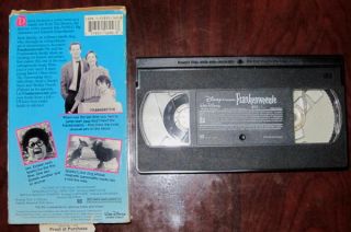  1992 VHS TIM BURTON SHELLY DUVALL DANIEL STERN BARET OLIVER